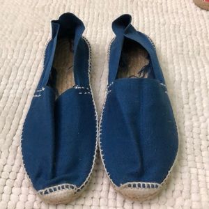 Never Worn: Cousue Main Blue Espadrilles - image 1